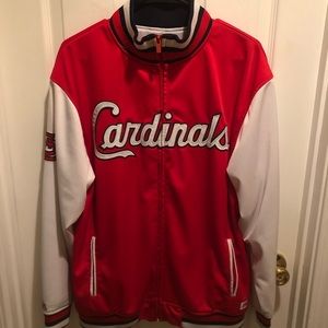 Stitches St. Louis Cardinals Full Zip Jacket